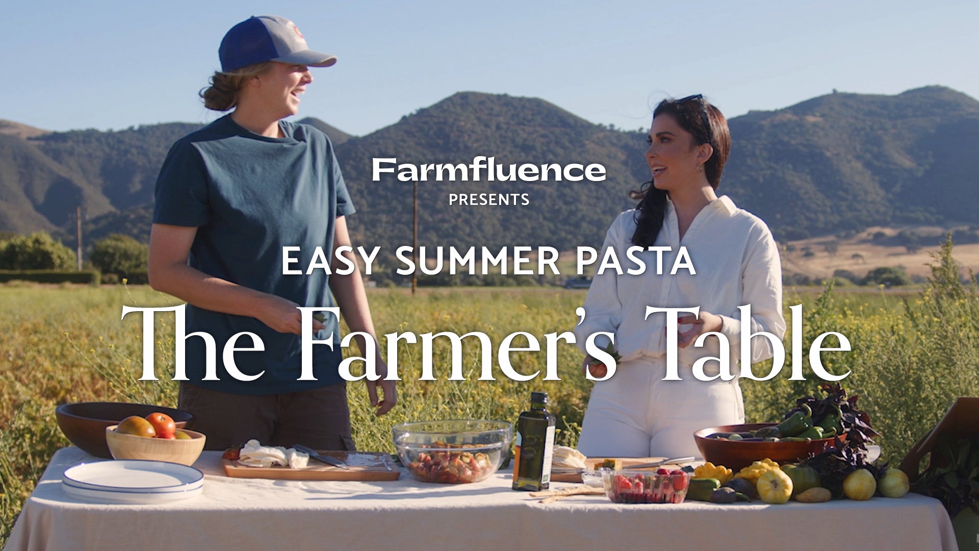 How to make the easiest summer pasta recipe. Join us at the farm!