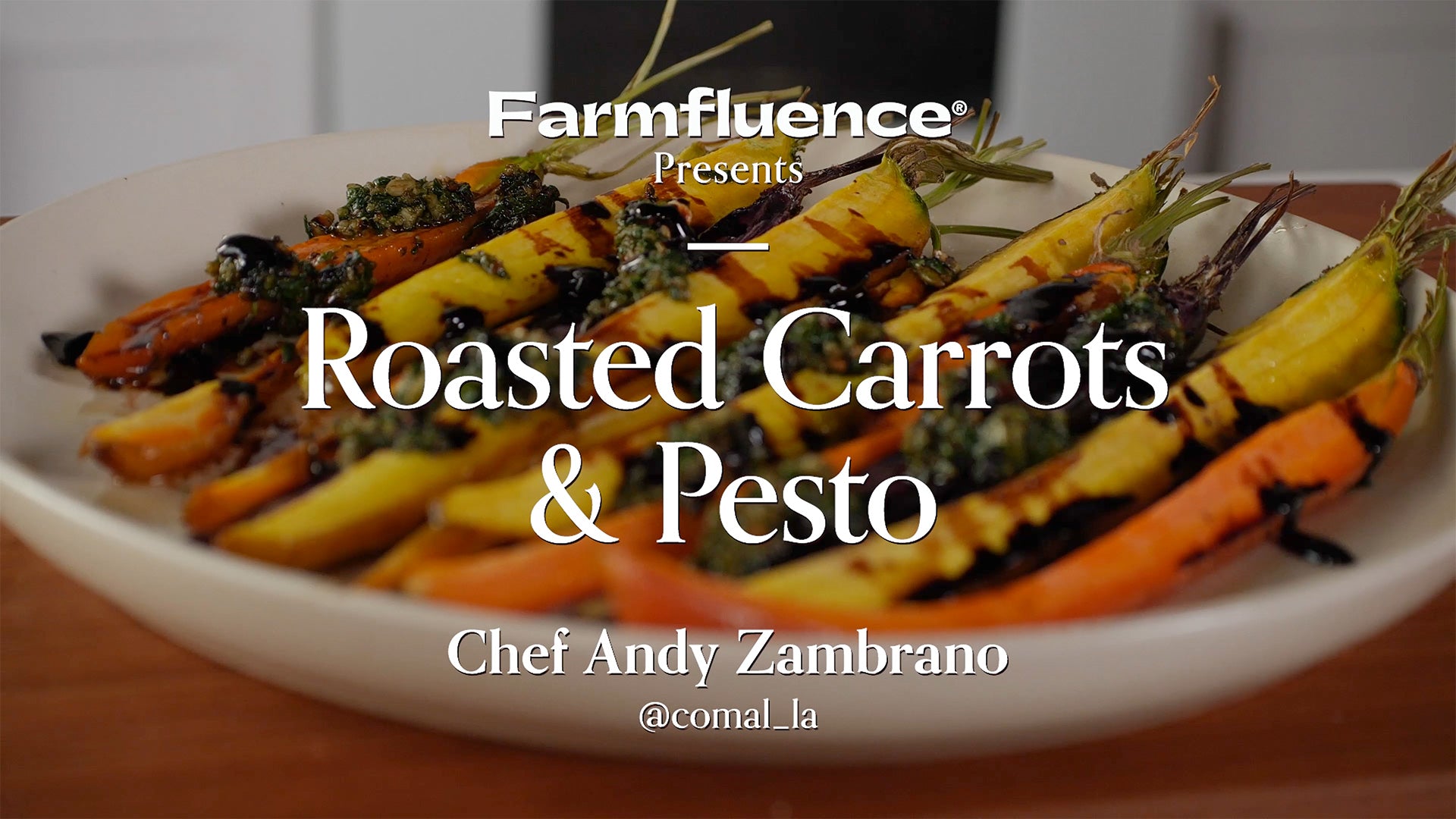 How to cook the best organic Roasted Rainbow Carrots with Pesto | Farm-to-table Recipe