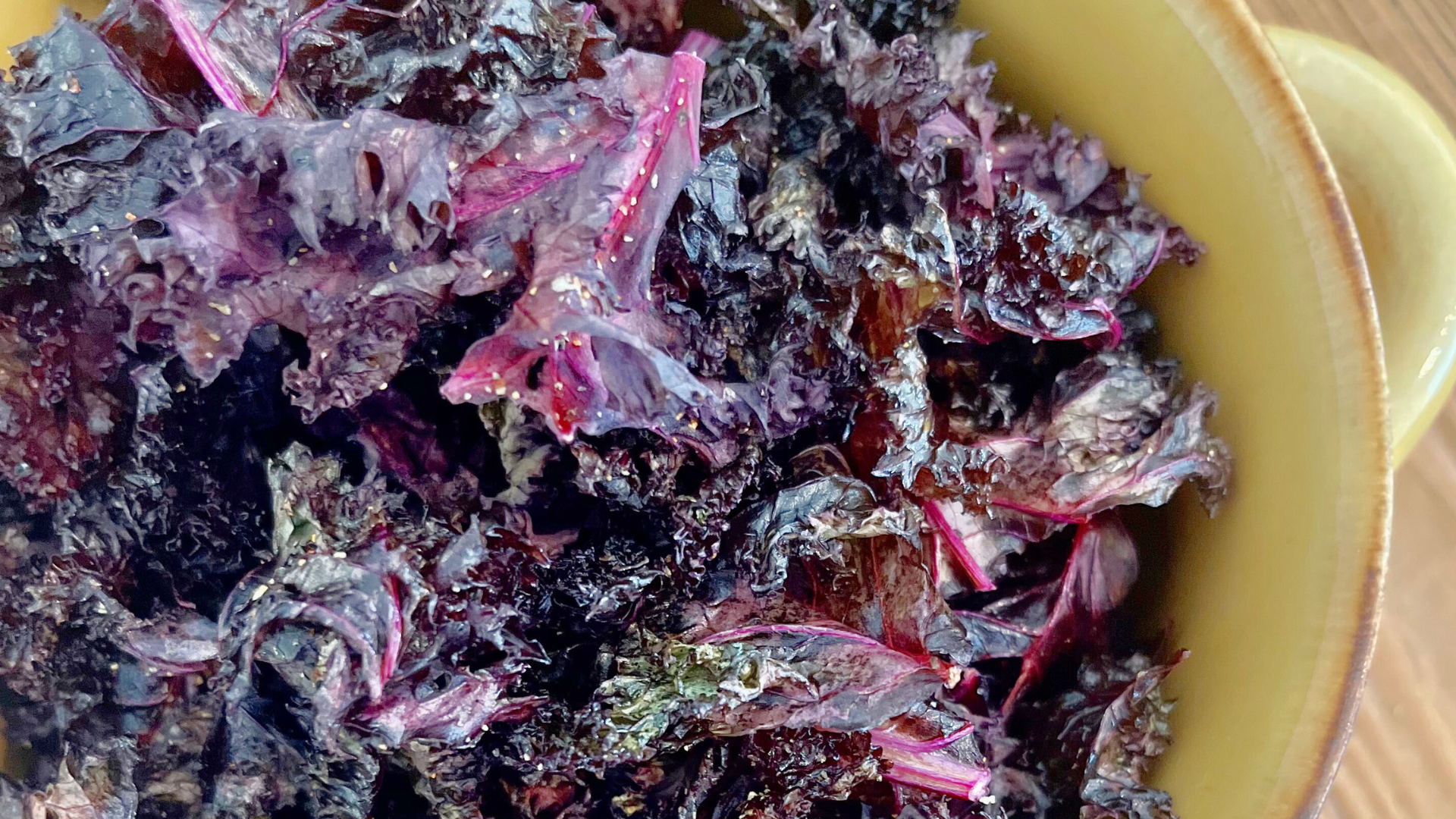 Purple Kale Farm Chips by Chef Tara Middleton