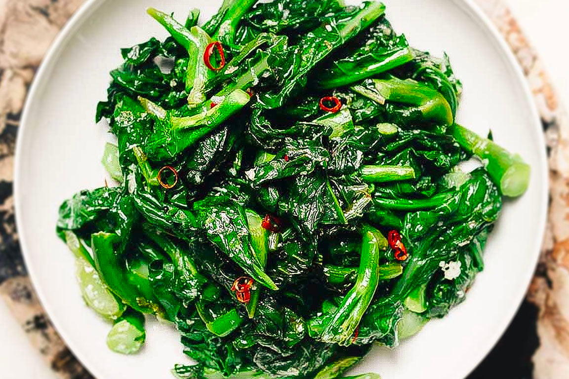 Easy Broccoli Leaves Stir Fry Farmfluence   Brocolli Leaves 