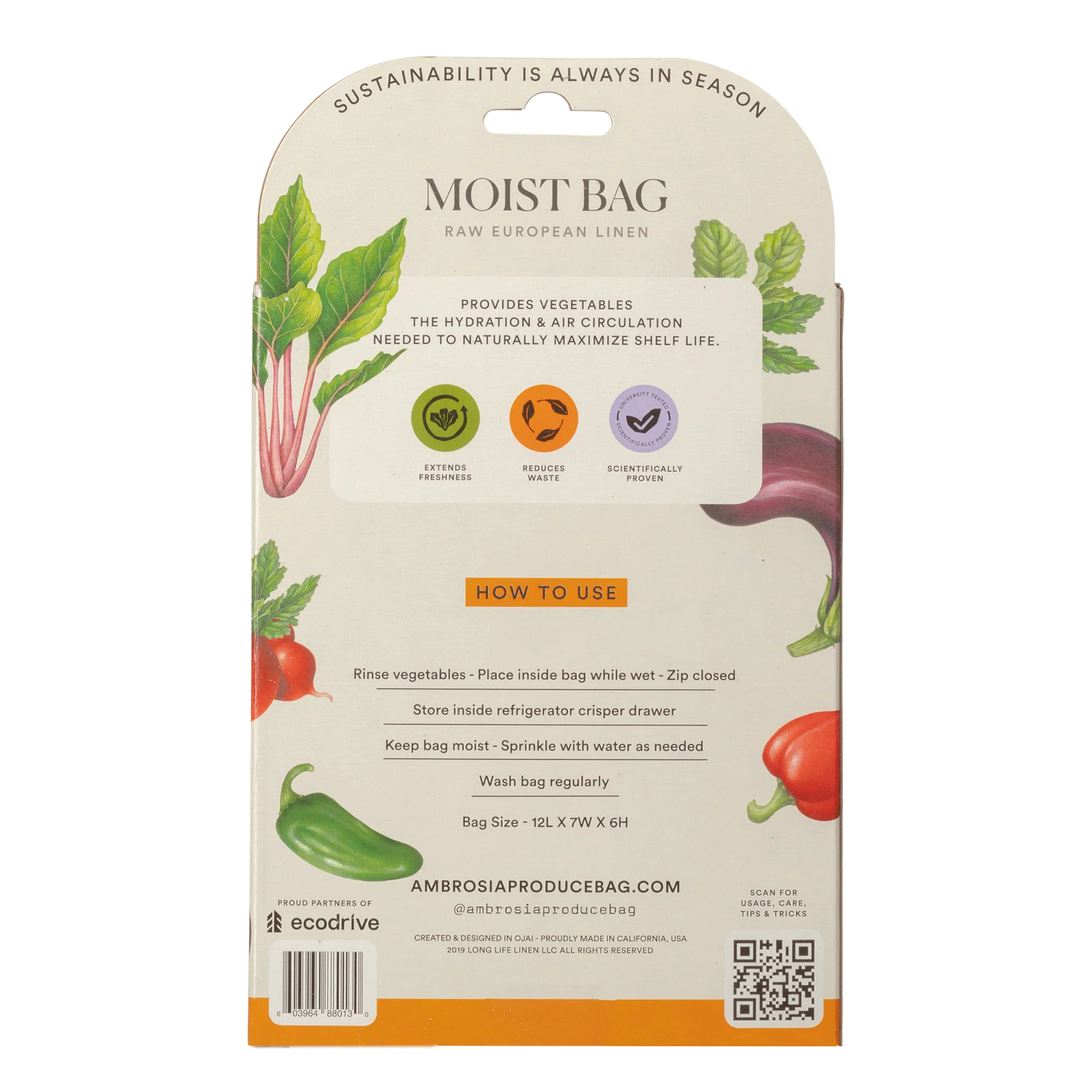 Ambrosia Vegetables Bag